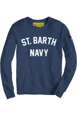 MC2 SAINT BARTH Heren, Sweatshirts & Hoodies, Blauw, Maat: M