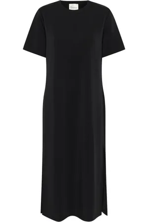 My Essential Wardrobe Dames, Jurken, Zwart, Maat: 2XL Katoen