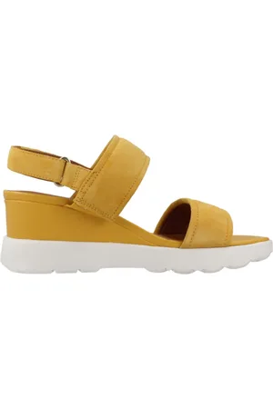 Geox Dames, Schoenen, Geel, Maat: 40 EU