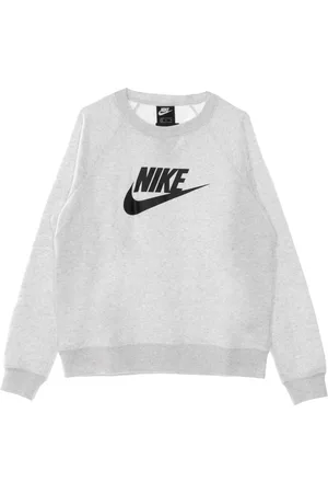 Nike Dames, Sweatshirts & Hoodies, Grijs, Maat: L Katoen