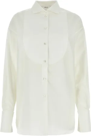Bally Dames, Blouses & Shirts, Wit, Maat: XS