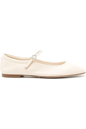Aeyde Dames, Schoenen, Wit, Maat: 38 EU Leer