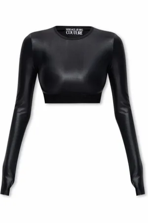 VERSACE Dames, Tops, Zwart, Maat: XS