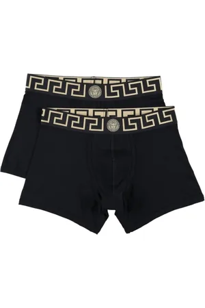 VERSACE Heren, Ondergoed, Zwart, Maat: L Katoen