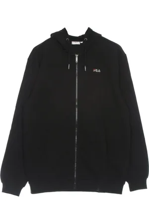 Fila Heren, Sweatshirts & Hoodies, Zwart, Maat: XL Katoen