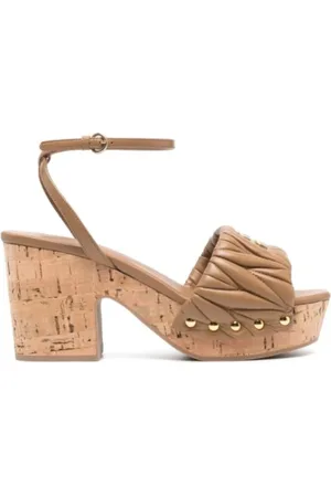 Miu Miu Dames, Schoenen, , Maat: 40 EU Leer