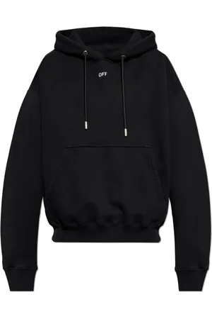 OFF-WHITE Heren, Sweatshirts & Hoodies, Zwart, Maat: 2XL Katoen