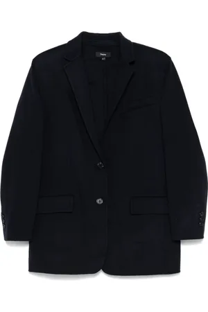 THEORY Dames, Jassen, Blauw, Maat: 3XS Kasjmier