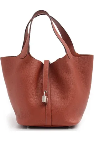 Hermès Dames, Pre-owned, Bruin, Maat: ONE Size Leer