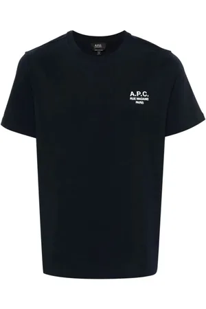A.P.C. Heren, Tops, Blauw, Maat: M