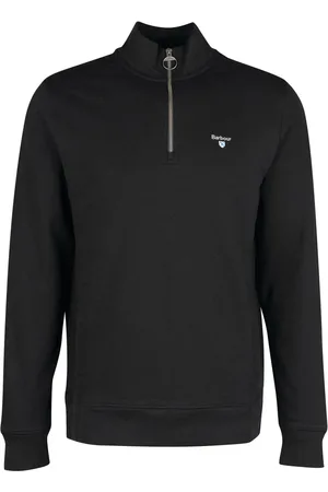 Barbour Heren, Sweatshirts & Hoodies, Zwart, Maat: M Katoen
