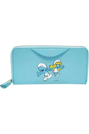 Anya Hindmarch Dames, Pre-owned, Blauw, Maat: ONE Size Leer