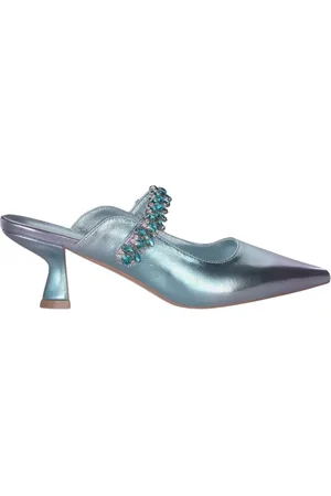 Alma en Pena Dames, Schoenen, Blauw, Maat: 37 EU Leer