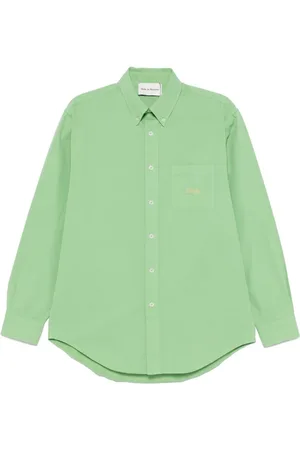Drôle de Monsieur Heren, Overhemden, Groen, Maat: XL