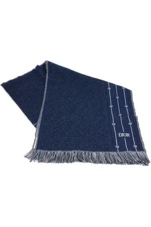 Dior Dames, Pre-owned, Blauw, Maat: ONE Size Wol