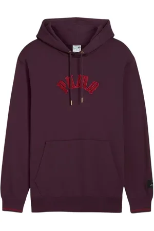 PUMA Heren, Sweatshirts & Hoodies, Paars, Maat: M