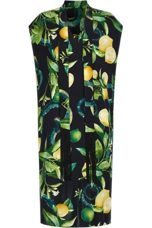 Roberto Cavalli Dames, Jurken, Veelkleurig, Maat: 2XL Viscose