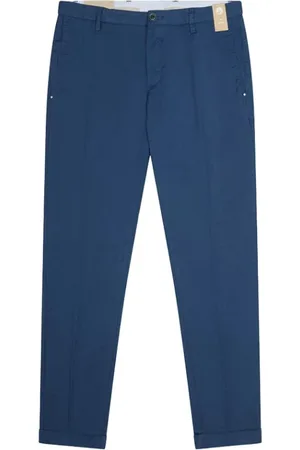 At.p.Co Heren, Broeken, Blauw, Maat: 2XL Katoen