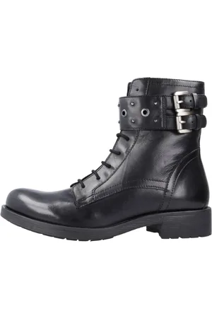 Geox Dames, Schoenen, Zwart, Maat: 38 EU Leer