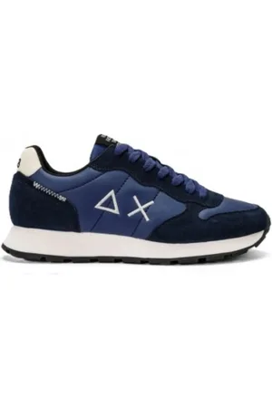 sun68 Heren, Schoenen, Blauw, Maat: 41 EU Leer