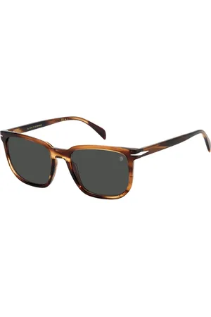 DB EYEWEAR BY DAVID BECKHAM Heren, Accessoires, Bruin, Maat: 54 MM