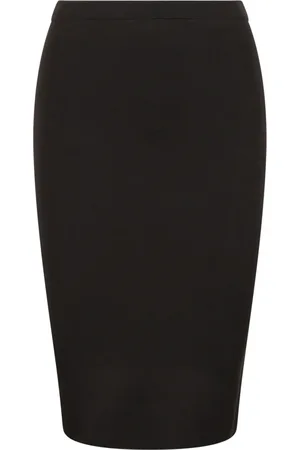Saint Laurent Dames, Rokken, Zwart, Maat: S Viscose