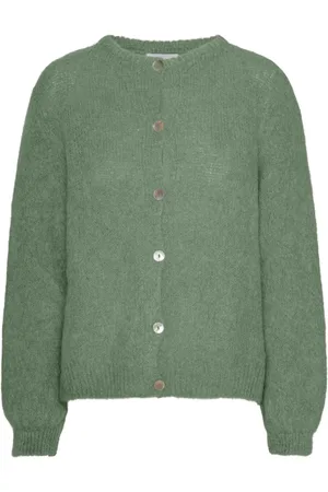 American Dreams Dames, Truien, Groen, Maat: XL Wol