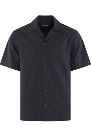 Moncler Heren, Overhemden, Blauw, Maat: L Katoen