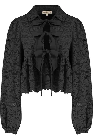 Harper & Yve Dames, Blouses & Shirts, Zwart, Maat: XL