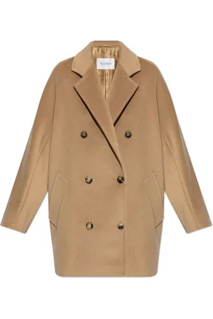 Max Mara Dames, Mantels, , Maat: M Wol