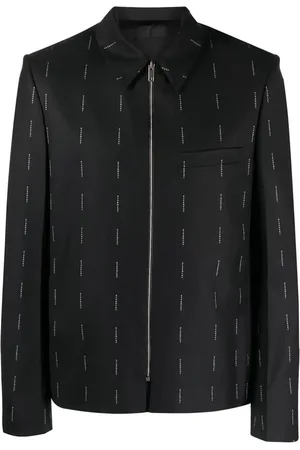 Givenchy Heren, Jassen, Zwart, Maat: M Wol