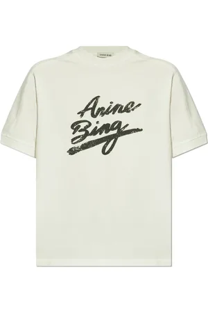 ANINE BING Dames, Tops, Wit, Maat: S Katoen