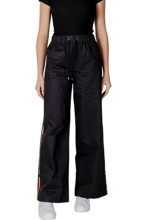 Desigual Dames, Broeken, Zwart, Maat: M Katoen