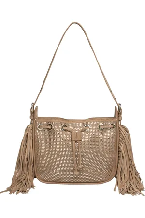 Alma en Pena Dames, Tassen, Bruin, Maat: ONE Size Leer
