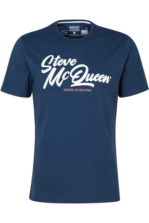 Barbour Heren, Tops, Blauw, Maat: 2XL Katoen