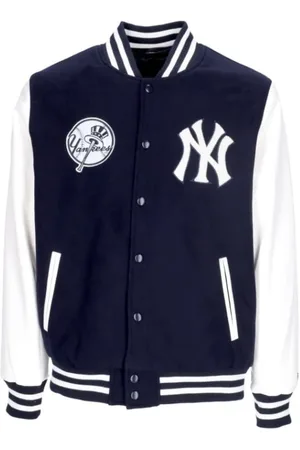 New Era Heren, Jassen, Blauw, Maat: 2XL