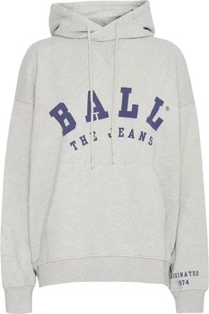 Ball Dames, Sweatshirts & Hoodies, Grijs, Maat: XL Katoen