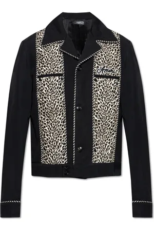 AMIRI Heren, Jassen, Zwart, Maat: M Viscose