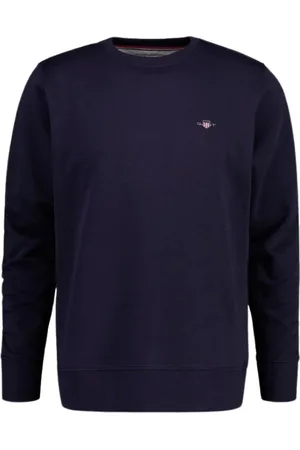 GANT Heren, Sweatshirts & Hoodies, Blauw, Maat: 2XL