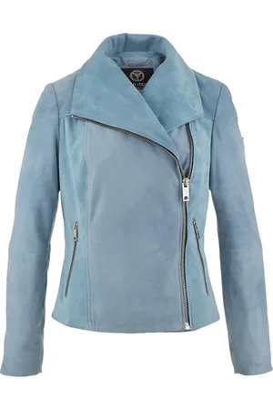 Carlo Colucci Dames, Jassen, Blauw, Maat: M Velours