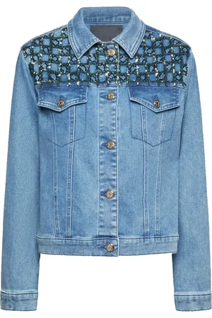 Elena Miro Dames, Jassen, Blauw, Maat: XL