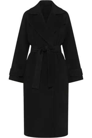 MARELLA Dames, Mantels, Zwart, Maat: XS Wol