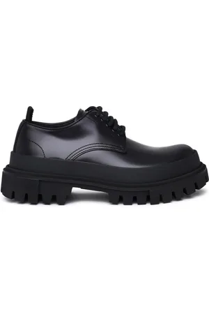 Dolce & Gabbana Heren, Schoenen, Zwart, Maat: 41 1/2 EU Leer