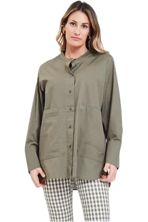ALPHA STUDIO Dames, Blouses & Shirts, Groen, Maat: M