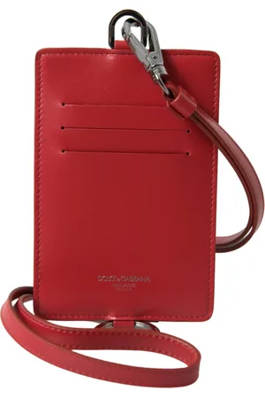 Dolce & Gabbana Unisex, Accessoires, Rood, Maat: ONE Size Leer