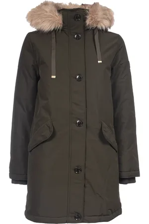 Ralph Lauren Dames, Mantels, Groen, Maat: S Nylon