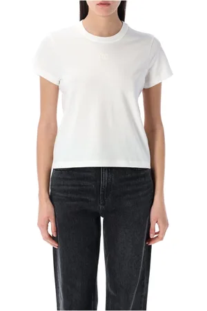 Alexander Wang Dames, Tops, Wit, Maat: L Katoen