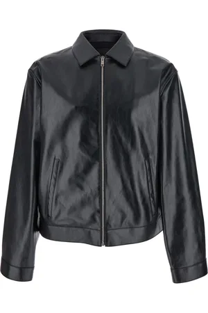 Givenchy Heren, Jassen, Zwart, Maat: L Leer
