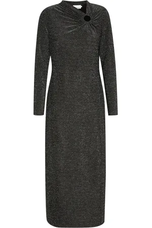 Karen by Simonsen Dames, Jurken, Zwart, Maat: XS