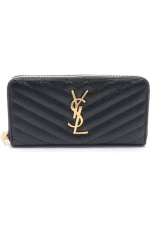 Saint Laurent Dames, Pre-owned, Zwart, Maat: ONE Size Leer